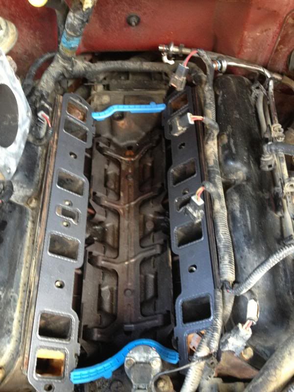 Upper and lower intake gaskets ford explorer